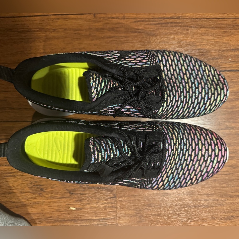 Nike Roshe Multicolor Sneakers with Black Accents